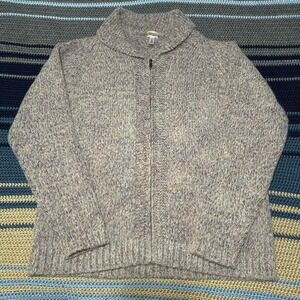 Massimo Alba Wool Alpaca Zip Cardigan | Size M